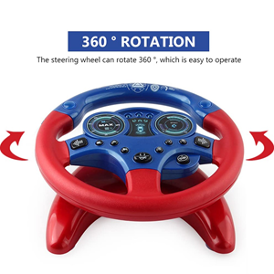 اسباب بازی فرمان ماشین موزیکال با قابلیت اتصال به داشبورد Car Steering Wheels_اسباب بازی